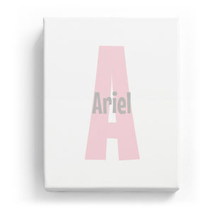Ariel Overlaid on A - Cartoony