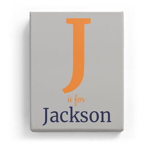 J is for Jackson - Classic