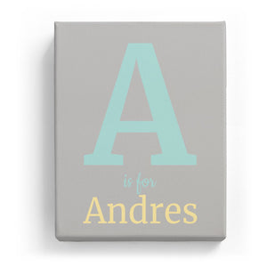 A is for Andres - Classic