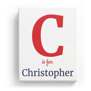 C is for Christopher - Classic