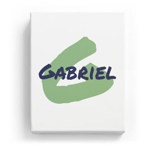 Gabriel Overlaid on G - Artistic