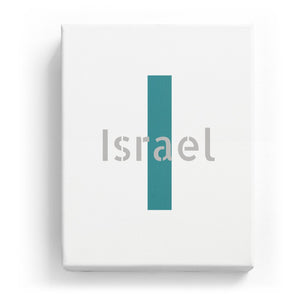 Israel Overlaid on I - Stylistic