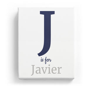 J is for Javier - Classic