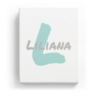 Liliana Overlaid on L - Artistic