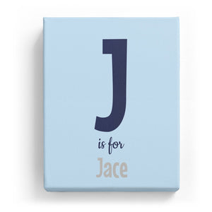 J is for Jace - Cartoony