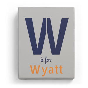 W is for Wyatt - Stylistic