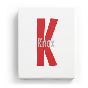 Knox Overlaid on K - Cartoony
