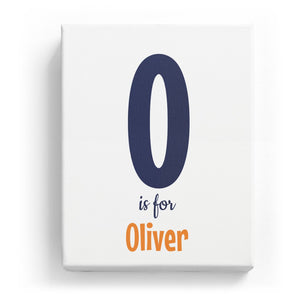 O is for Oliver - Cartoony