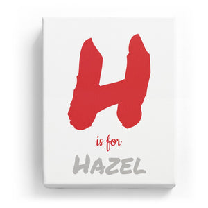H is for Hazel - Artistic