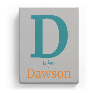 D is for Dawson - Classic