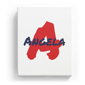 Angela Overlaid on A - Artistic