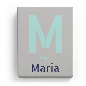 M is for Maria - Stylistic