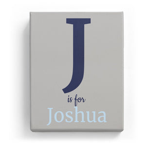 J is for Joshua - Classic