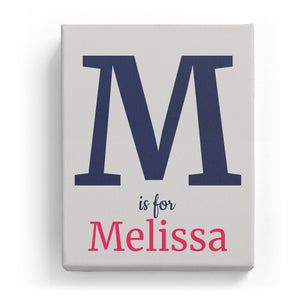 M is for Melissa - Classic