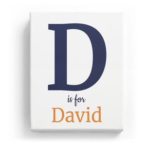 D is for David - Classic