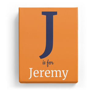 J is for Jeremy - Classic