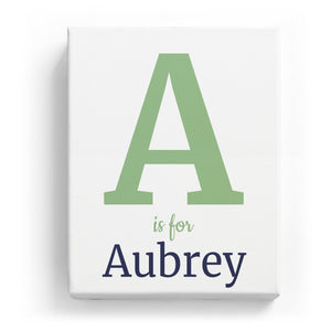 A is for Aubrey - Classic