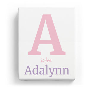 A is for Adalynn - Classic