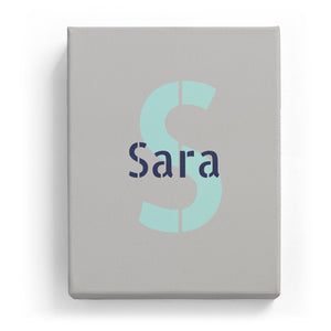 Sara Overlaid on S - Stylistic