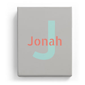 Jonah Overlaid on J - Stylistic