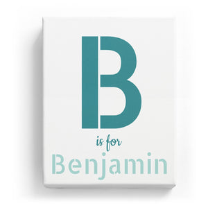 B is for Benjamin - Stylistic