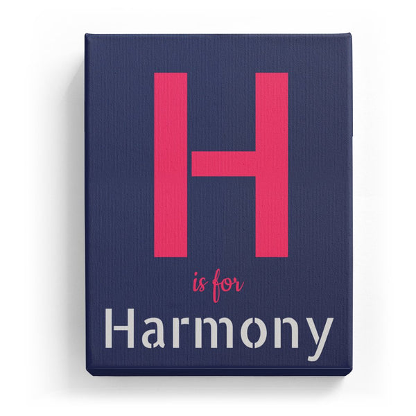 H is for Harmony - Stylistic