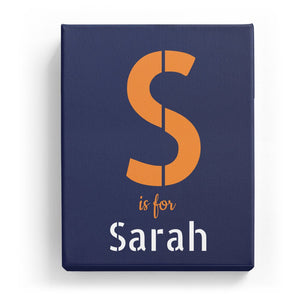 S is for Sarah - Stylistic