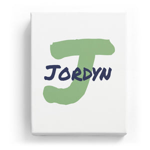 Jordyn Overlaid on J - Artistic