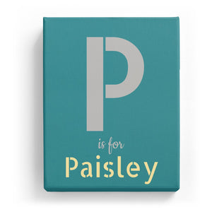 P is for Paisley - Stylistic