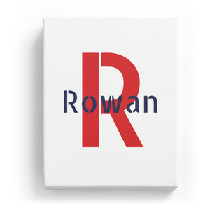 Rowan Overlaid on R - Stylistic