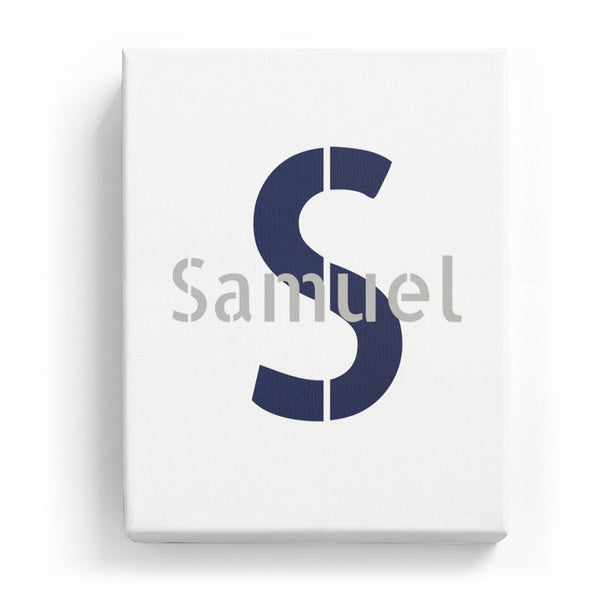 Samuel Overlaid on S - Stylistic