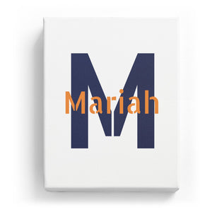 Mariah Overlaid on M - Stylistic