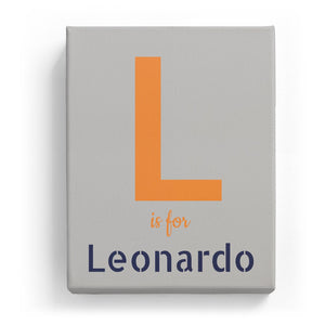 L is for Leonardo - Stylistic