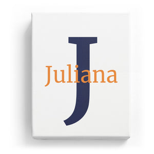 Juliana Overlaid on J - Classic