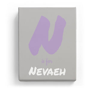 N is for Nevaeh - Artistic