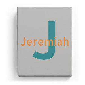 Jeremiah Overlaid on J - Stylistic