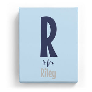 R is for Riley - Cartoony