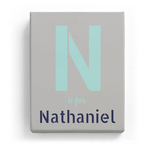 N is for Nathaniel - Stylistic
