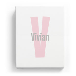 Vivian Overlaid on V - Cartoony