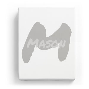 Mason Overlaid on M - Artistic