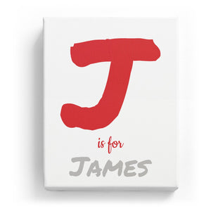 J is for James - Artistic