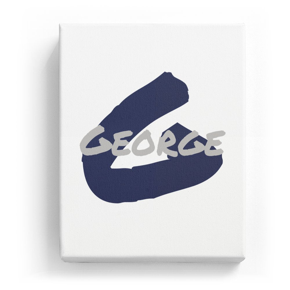 George's Personalized Canvas Art