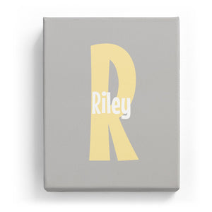 Riley Overlaid on R - Cartoony