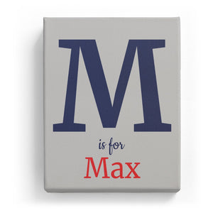 M is for Max - Classic
