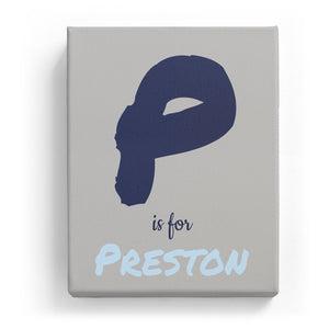 P is for Preston - Artistic