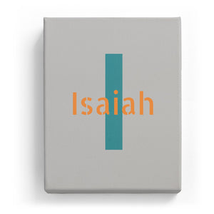 Isaiah Overlaid on I - Stylistic