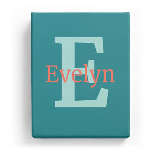 Evelyn Overlaid on E - Classic