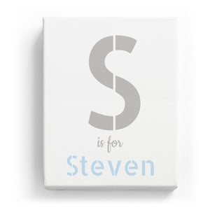 S is for Steven - Stylistic