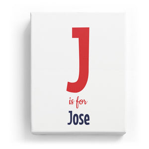 J is for Jose - Cartoony
