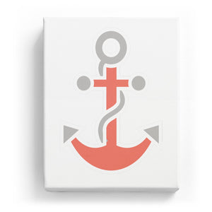 Anchor with Rope - No Background